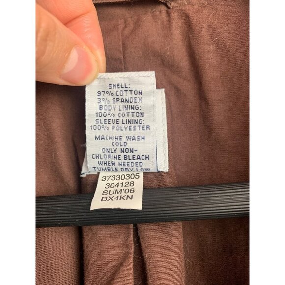 Gap Brown Blazer Womens Size 2 - Picture 5 of 5